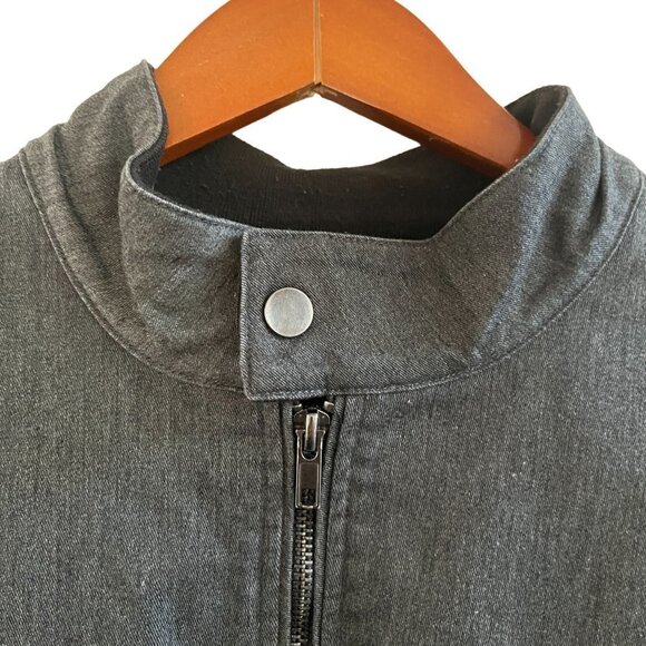 GBG Guess Los Angeles Mens Gary Medium Bomber Jacket Full Zip Up Lined - Picture 7 of 10